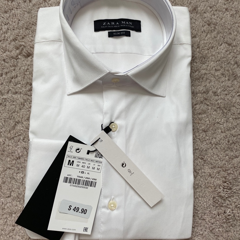 Zara Men’s Slim Fit Shirt.